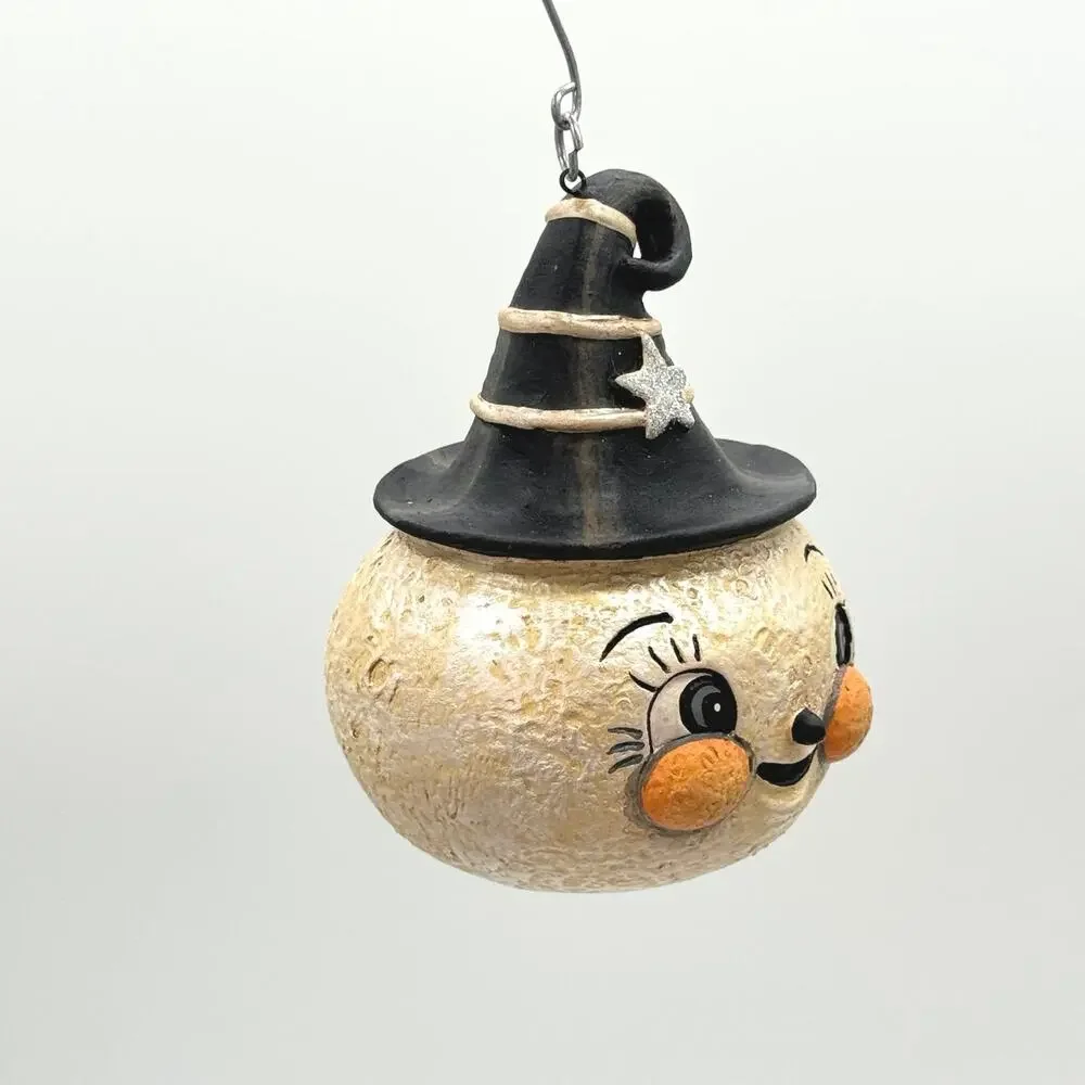 Bethany Lowe Johanna Parker Full Wanda Luna Moon Halloween Ornament NEW